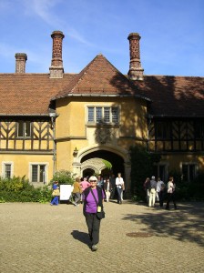 Me at Cecilienhof, site of the Potsdam Conference